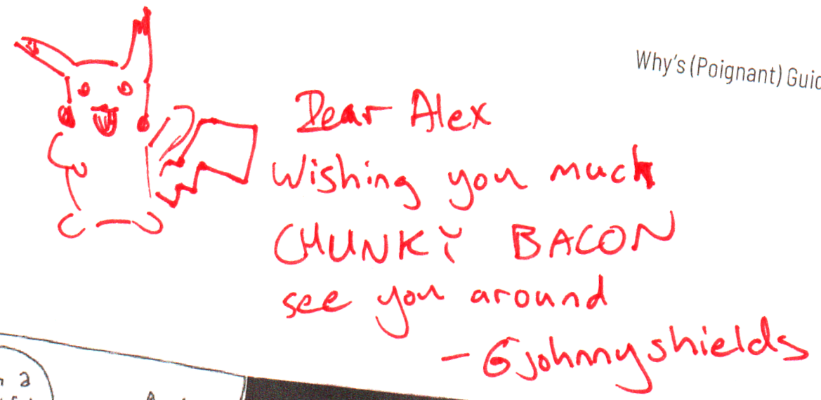 Wishing you much CHUNKY BACON
see you around
@johnnyshields